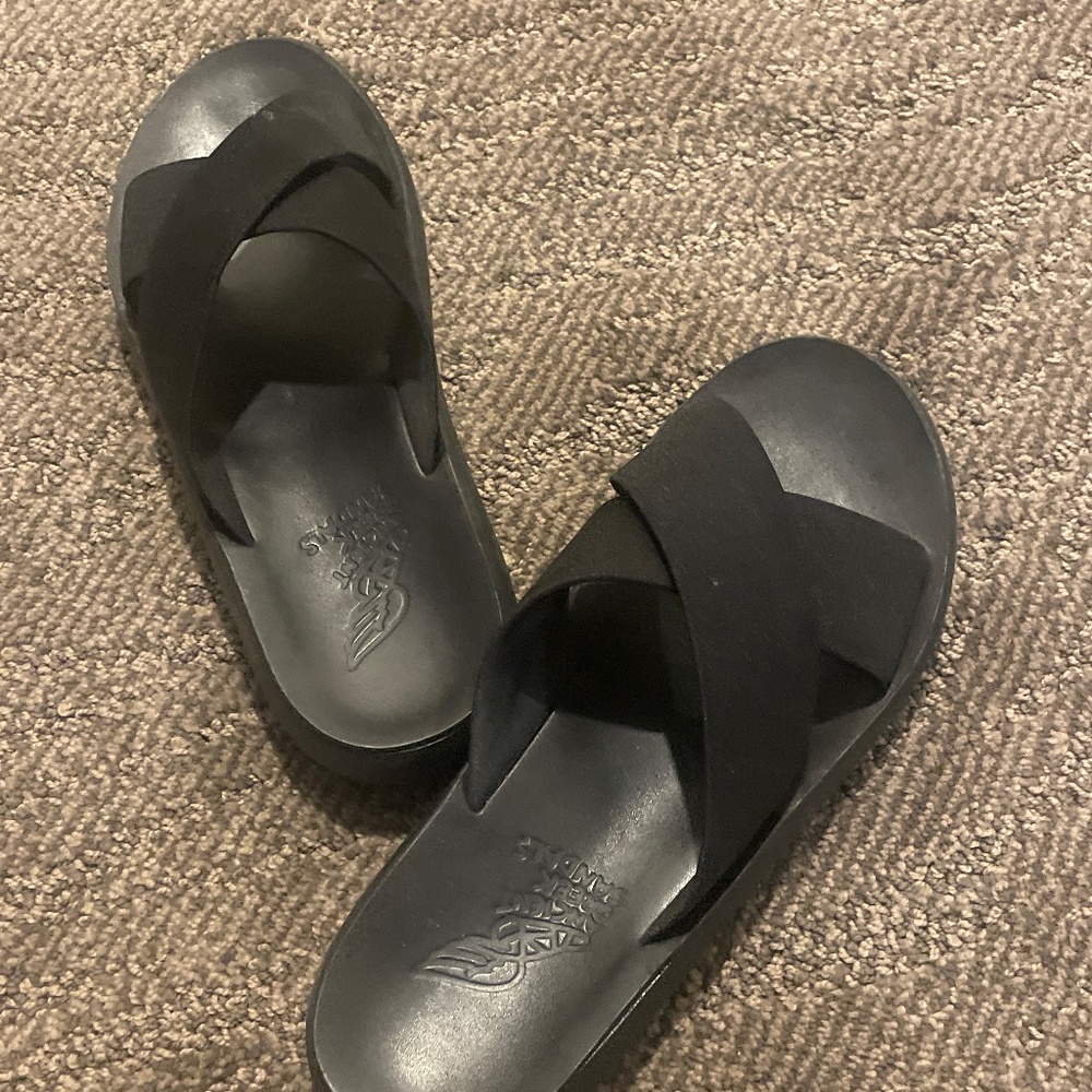 Black sandals